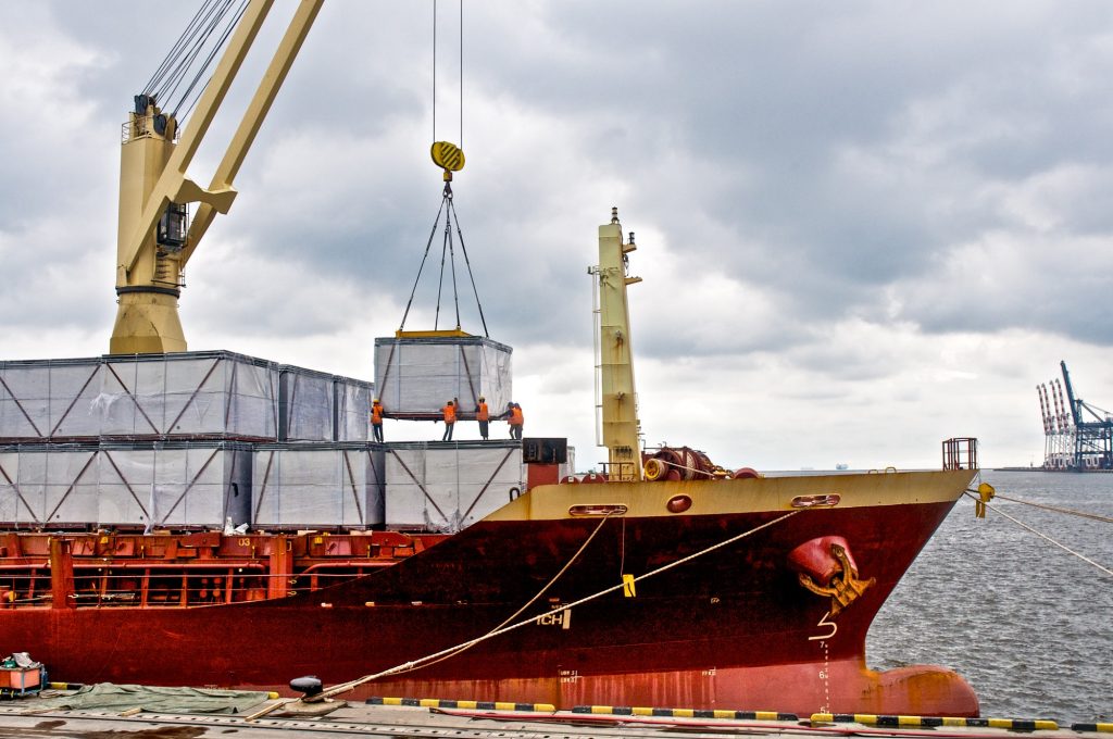 Cargo flow through better supply chain visibility, control.